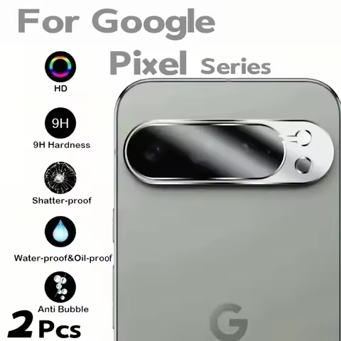 2Pcs Tempered Glass Camera Lens Protector For Google Pixel 9 Pro XL 8 7 6 6A 7A 8A Fold Scratch Resi