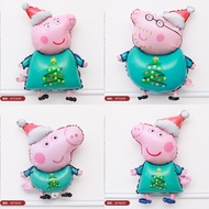 Christmas Balloon Animal Balloon Pepe Pig Balloon Children Balloon Birthday Balloon Cartoon Balloon 