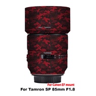 Lens Sticker For Tamron SP 85 F1.8 Di VC USD Decal Skin Vinyl Wrap Film Anti-Scratch Protector Coat 