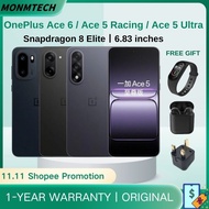 OnePlus Ace 6/ OnePlus Ace 5 Racing/ One Plus Ace 5 Ultra 6.83 inches AMOLED 144Hz Mediatek Dimensit