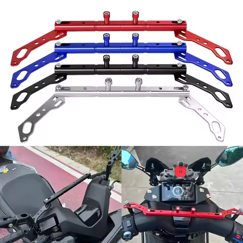 Motorcycle Mirror Seat Multifunctional Extension Bar Balance Bar Cross Bar Steering Wheel Motorcycle