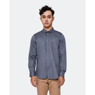 KEMEJA Manzone Mason Bestbuy Long Sleeve Shirt - Blue