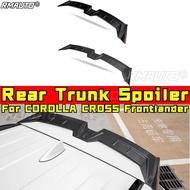 Car Rear Spoiler Wing Trunk Spoiler Trunk Wing Roof Spoiler Body Kit For COROLLA CROSS Fontlander Ex