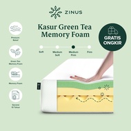 Zinus Kasur Busa Green Tea Memory Foam / Air Flow / Mattress In a Box