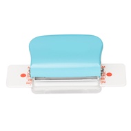 Manual Binding Machines Multipurpose 6 Holes Cinch Book Binding Machine For Home Office Light Blue