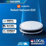Xiaomi Mi Smart Robot Vacuum Cleaner Essential E10 4000pa Sweep + Mop WiFi Clean Mijia Home APP Control