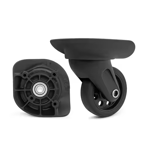 Easy Installing Lojel Luggage Wheels 2909 Suitcase Caster Wheel Replacement for Crown Trolley Case