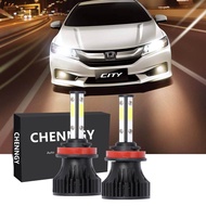 หลอดไฟหน้า Led H 11 Bright White 2 ชิ้นสําหรับ Honda City T 9 A 2014-2019