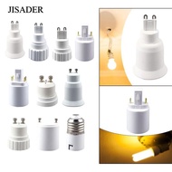 [JISADER] Light Bulb Socket Adapter Compact Metal Holder for LED Lamp E14 E40 GU10 B22 to E27 Conver