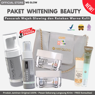 PAKET WHITENING MS GLOW New Series - Skincare Wajah Glowing Cepat Putih Pencerah Wajah Kusam Memudar