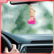 {halfa}  Love Heart Perfume Bottle Small Glass Perfume Bottle Colorful Love Heart Car Perfume Bottle