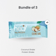 Heal Coconut Shake Whey Protein Shake Dairy Based Powder (3 Sachets) - HALAL