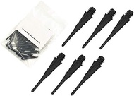 TX GIRL 50pcs Black Darts Points 2BA 25mm Professional Dart Soft Tip For Electric Dardos Accessories