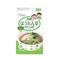 日本東銀來麵 - 無食鹽寶寶蔬菜細麵-菠菜-160g/包