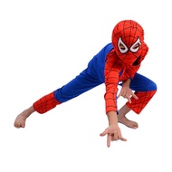 KOSTUM BAJU ANAK SPIDERMAN LABA LABA FREE TOPENG KAIN / TOPENG SPIDERMAN KAIN