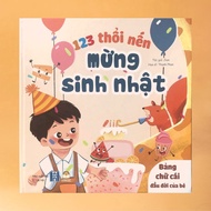 Sách Bìa Cứng - 123 Bé Ơi Mau Đi Ngủ Thôi 123 Thổi Nến Mừng Sinh Nhật 2 Anh Chị Em Chúng Mình Là Bạn