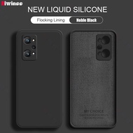 Soft Casing for Realme GT Neo 2/GT Neo 3T Square Liquid Silicone Case 2023 New Design Candy Pure Colors Cover N00-T00