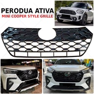 [READY STOCK] STV-ATIVA MC Grille (MINI COOPER DESIGN) Perodua Ativa Front Grille Grill Depan Sarung