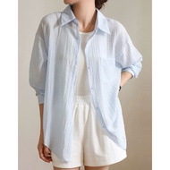 Women's thin outerwear shirt - 2 Hands (Size XL)