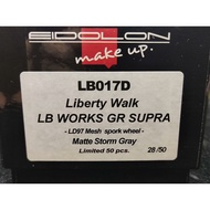 Make up LB Toyota SUPRA Matte Storm Gray 1/43 LB Toyota SUPRA Purchase No Defects All Car Models Are