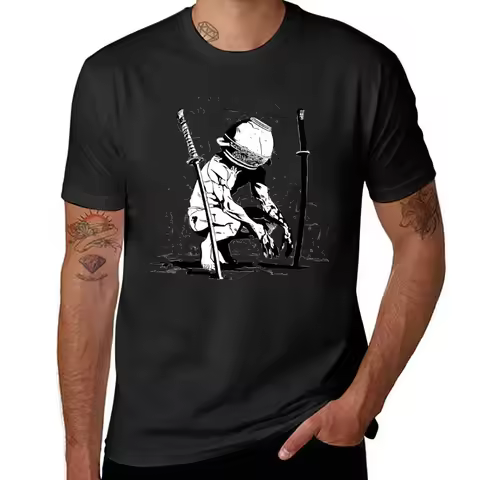 Let Me Solo Her T-shirt boys animal print graphics anime tees Men's clothing