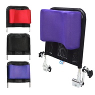 Wheelchair headrest neck support cushion, adjustable for any 16 inch to 20 inch wheelchair with back handle tube