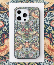 威廉莫里斯設計 iPhone 13 PRO 生物可分解性環保手機殼 草莓小偷