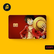 ONE PIECE (ATM Series) - Bank Card, ATM & Credit Card Sticker Cover Skin (Waterproof, High Quality)