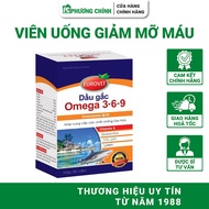 Viên Uống Dầu Gấc Omega 369 Eurovit Hỗ Trợ Giảm Cholesterol Ngăn Ngừa Xơ Vữa Động Mạch 50 Viên/Hộp