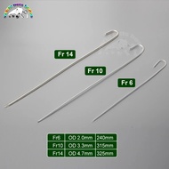 10pcs Dispossable Sterile Endotracheal Intubation Stylet Fr6 Fr10 Fr14 Tracheal Intubation Guide Wir