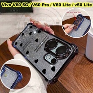 Casing Glitter Vivo V60 V50 Lite V 60 Pro V60 Lite 5G Casing Soft Shockproof Clear Luxury New Design