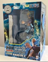 日版 開過 POP MAS 海賊王 再版藍色 ONE PIECE MARCO 不死鳥 黏土人 taito One Piece P.O.P Phoenix Marco Figure One Piece 