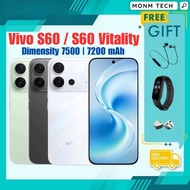 [2026] Vivo S60 Snapdragon 8s Gen 3 vivo S60 Vitality Dimensity 7500 / 6.59 inches /Android 16 7200 