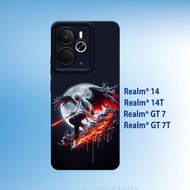 Silicone Realme 14 - Realme 14T - Realme GT 7 - Realme GT 7T _Casing case Flexible Thick black clear