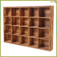 🧂 Wooden Compartment Box for Socks and Underwear Organizer with 20 Compartments Multi Size 7.8x5.5x2