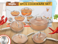8pcs Cookware Set Small Kitchen Cookware Set