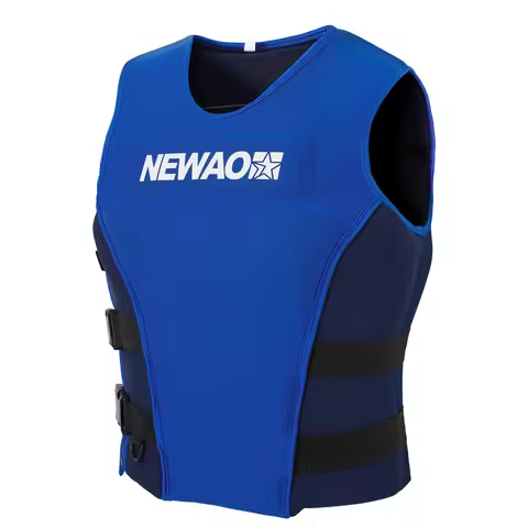 Life Jacket for Adult Safety Neoprene Life Vest Swimming Drifting Safety Vest Fishing Sports Water S