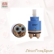 【Authentic Japan Import】 Tap Cartridge Replacement, 40mm Ceramic Tap Cartridge Water Mixer Tap Cartr