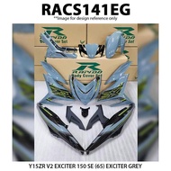 Rapido Cover Set Yamaha Y15ZR Exciter V1 V2 SE (65) Accessories Motor Y15 Ysuku Color Grey White Blu