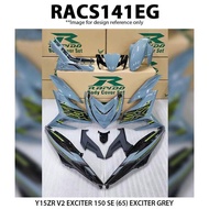 Rapido Cover Set Yamaha Y15ZR Exciter V1 V2 SE (65) Accessories Motor Y15 Ysuku Color Grey White Blue