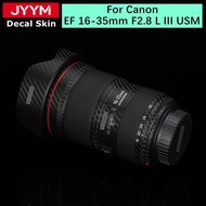 For Canon EF 16-35mm F2.8 L III USM Macro Anti-Scratch Camera Lens Sticker Coat Wrap Protective Film