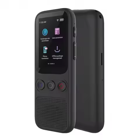 S80 AI Translator Device Supports 138 Languages Intelligent Translator ChatGPT Real-time Voice Recor