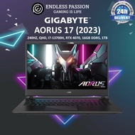 Gigabyte AORUS 17 (2023) Gaming Laptop - BSF-73SG654SH (17.3 QHD 240Hz,, RPL i7-13700H, RTX 4070, GDDR6 8G(X6/X4), DDR5 4800 16GB, Gen4 1TB, Win11 Home AD)