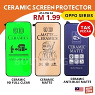 [X PECAH] Oppo A5 A7 A17 A54 A55 A9 A10 A12 A3S A15 A31 A71 A92 A5S HD Clear Matte Bluelight Ceramic