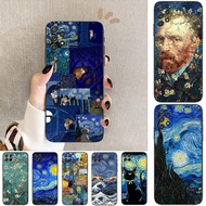 OPPO F19 Reno 2 2Z 2F 3 4 Pro 5F 5Lite Reno 5 Pro Plus Q19 The Starry Night Soft black phone case