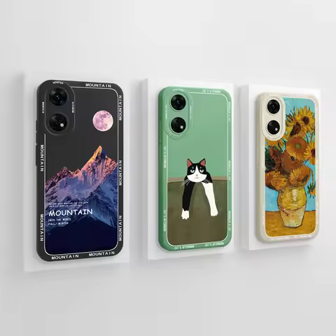 Case For Oppo Reno 8T Creative Phone Back Cover For Oppo Reno8 T 4G 5G High Quality Anti Drop Soft L