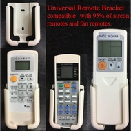 Universal aircon remote wall mount bracket/holders