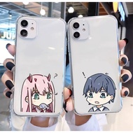 02 Casing For IPhone 16 15 14 13 Pro Max Case Clear Zero Two Cover 16ProMax New Soft Shockproof Came