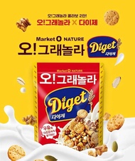 [260618] 韓國Market O NATURE 格蘭諾拉穀物餅乾麥片250g