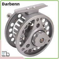 DARBEMY Full Metal Fly Reel, Silver Left Right Handed Fly Fishing Reel, Durable 3/4WT Aluminum Alloy
